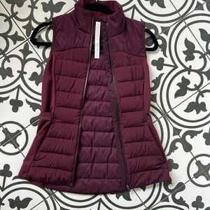 Lululemon Down For It All Vest Size 4